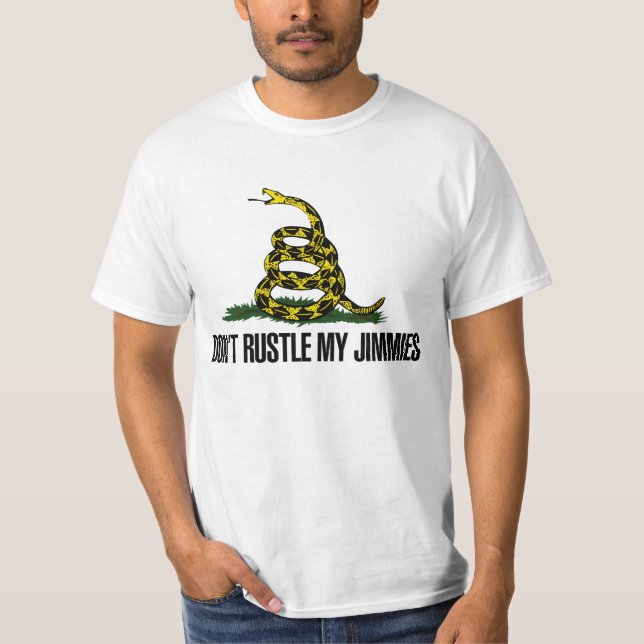 That Really Rustled My Jimmies T-Shirt (Front)