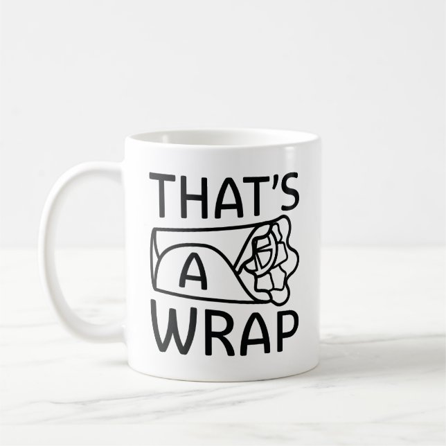 That’s A Wrap Coffee Mug (Left)