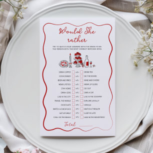 That’s Amore Bridal Shower Would She Rather game