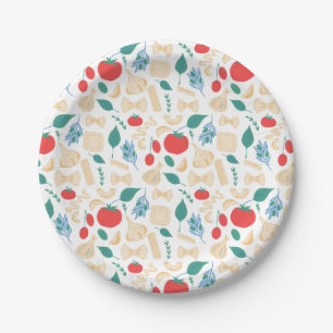 That’s Amore Classic Italian Pasta Shapes & Sauce Paper Plate