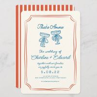 That’s Amore Funky Drawing Handwritting Wedding 