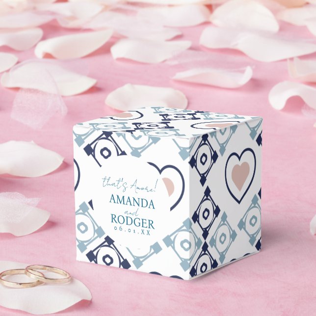 That’s Amore Italian Tiles and Hearts Favor Box (Wedding)