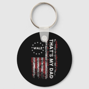 That’s My Dad! Harris W 2024 President Election Keychain