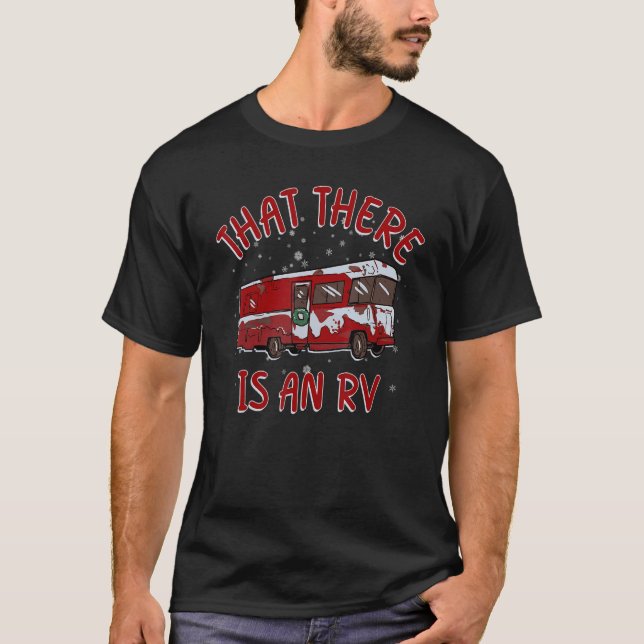 That There Is An RV Driver  Winter T-Shirt (Front)