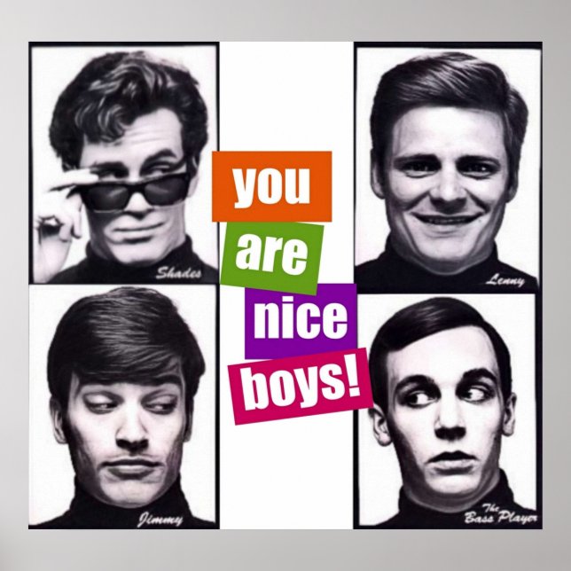That Thing You Do You Are Nice Boys Poster (Front)