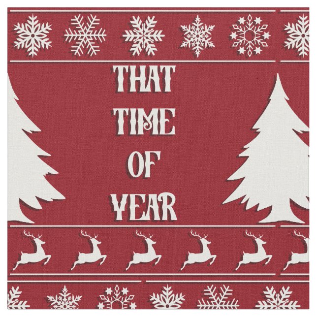 that time of year fabric (Close Up)