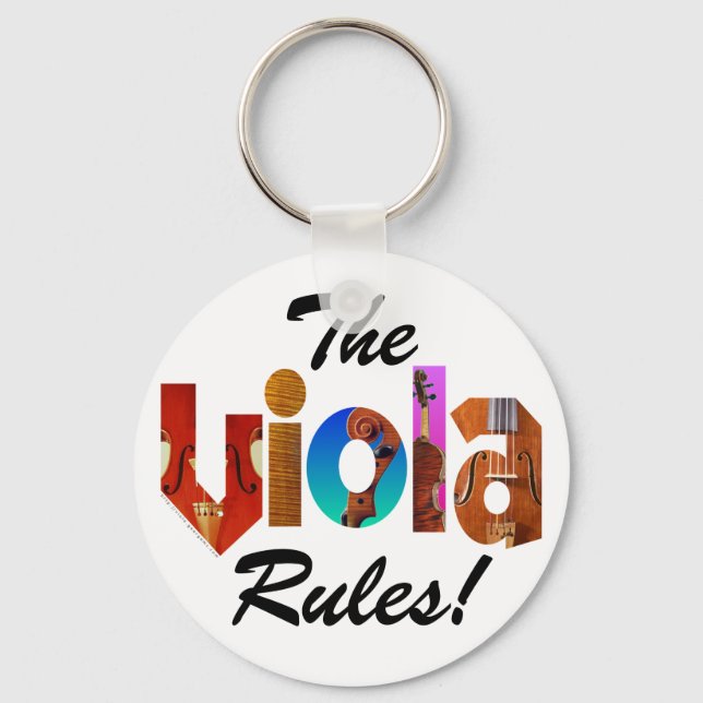 That Viola Person Keychain (Front)