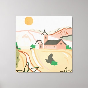 That Warm, Peaceful Feeling Canvas Print