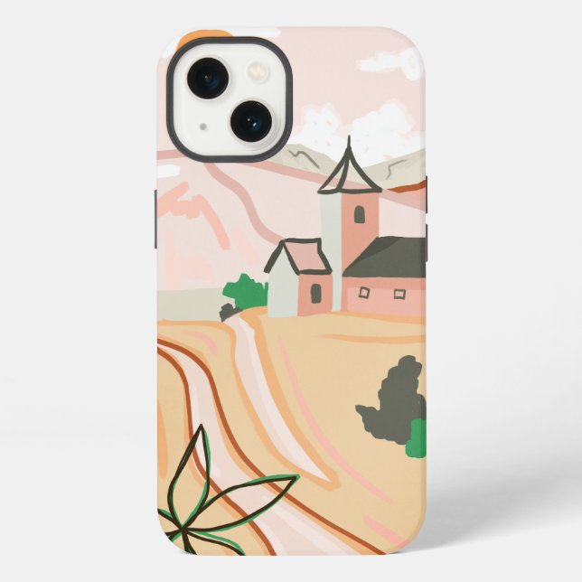 That Warm, Peaceful Feeling iPhone Case (Back)