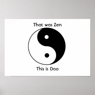 That Was zen Poster