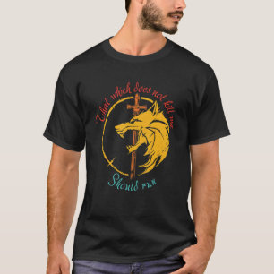 That Which Does Not Kill Me Should Run Vintage App T-Shirt