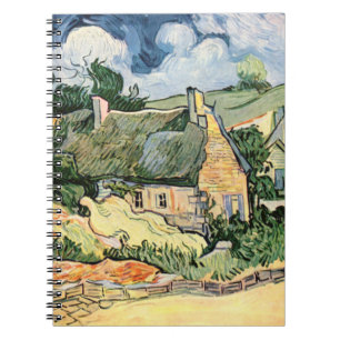 Thatched Cottages at Cordevill Vincent van Gogh Notebook