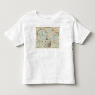 Thatigkeit des Erdinnern Atlas Map Toddler T-shirt