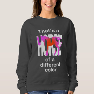 That's a Horse of a Different Colour Print Sweatshirt