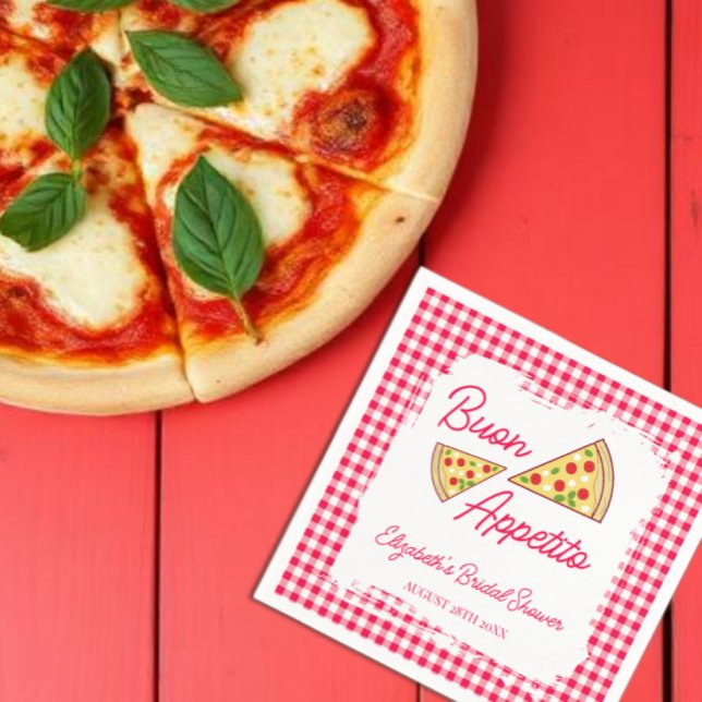 That's Amore Bridal Shower Napkin (Creator Uploaded)