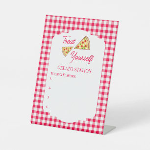 That's Amore Bridal Shower Pedestal Sign