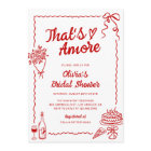 That's Amore Hand Drawn Italian Bridal Shower