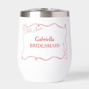 That's Amore Italian Personalized Bridesmaid