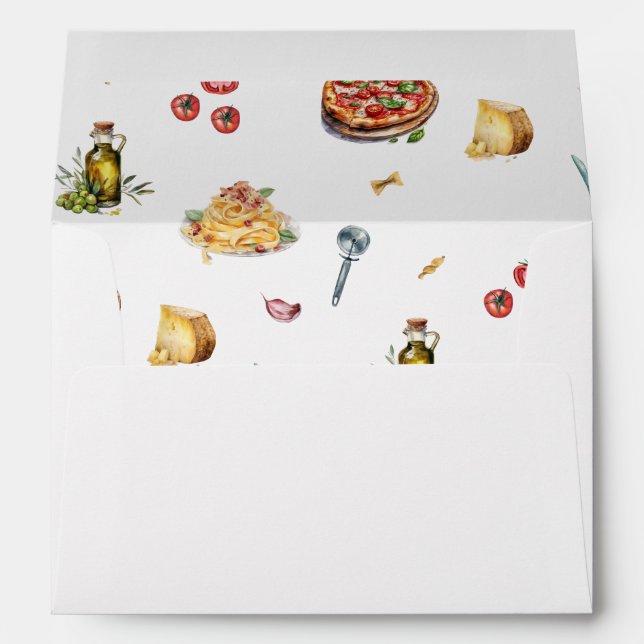 That's amore Italian Style Personalized Envelope (Back (Bottom))
