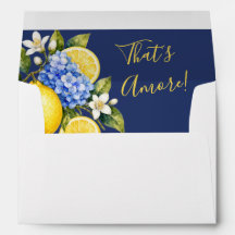 That's Amore Lemon Bridal Shower