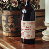 That's Amore! Red Italian Engagement