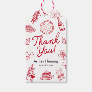 That's Amore Thank You Gift Tags