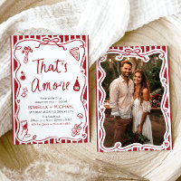 That's Amore Whimsical Italian Engagement Party