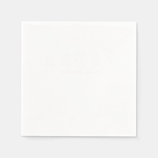 Thats Golf Golfing Golfer Golf Player Putter Gift Napkin (Front)