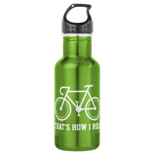 Thats how i roll funny bicylce sports water bottle