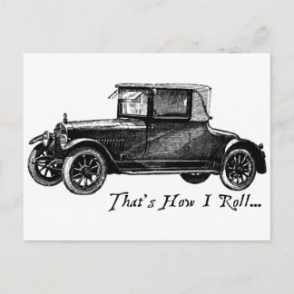 That's How I Roll Postcard