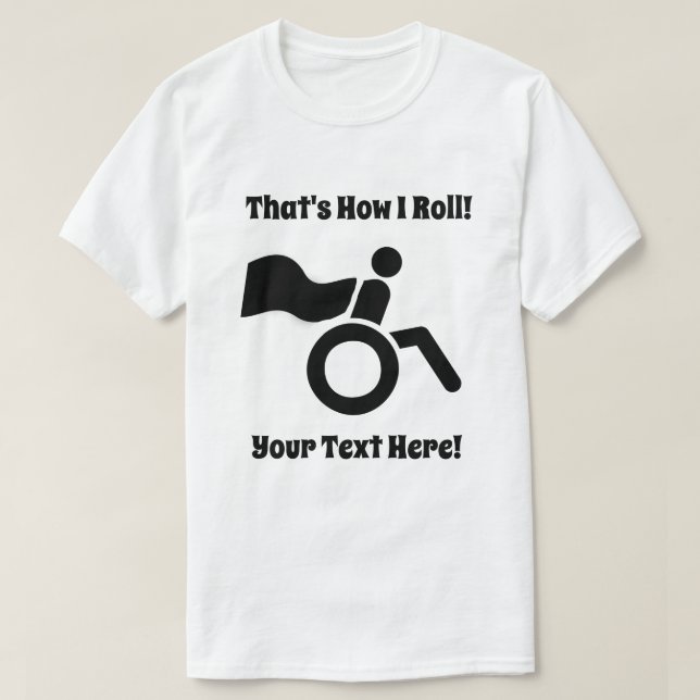 That's How I Roll Speeding w/ Cape Flying T-Shirt (Design Front)