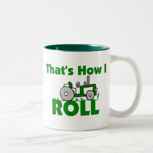 That's How I Roll Two-Tone Coffee Mug