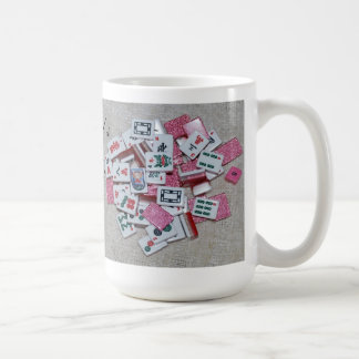 That's It! Pink glitter tile mug