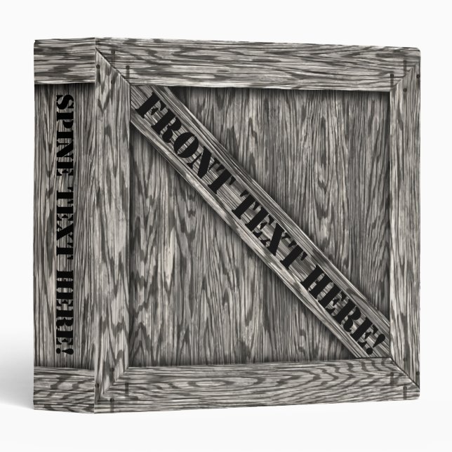 That's just Crate! - Driftwood - Binder (Front/Spine)