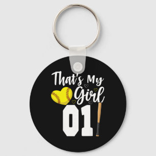 That's My Girl Number #1 Softll Number 1 Keychain