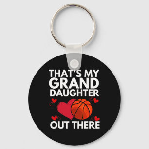 That's My Granddaughter Out There Grandparent Sket Keychain