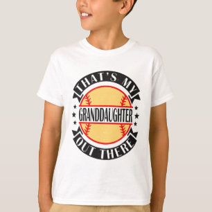 That's My Granddaughter Out There Softll Grandma G T-Shirt