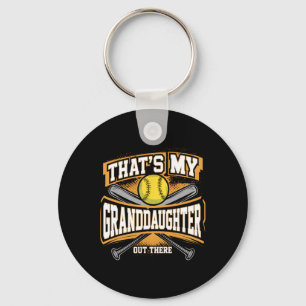 That's My Granddaughter Out-there Softll Grandpa G Keychain