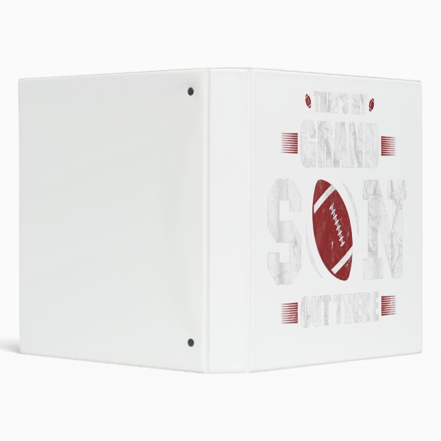 Thats my grandson out re football gift grandma binder (Background)