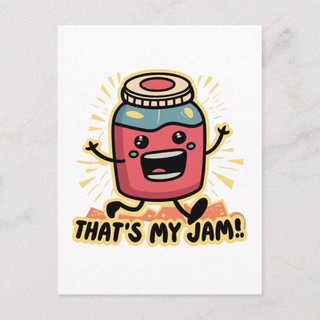 That's My Jam! Postcard (Front)