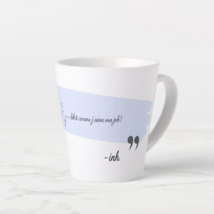 That's My Job On The Line! - Inhalo Gift Latte Mug