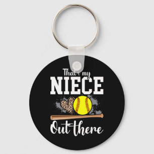 That's My Niece Out There Softll Auntie Uncle _1 Keychain