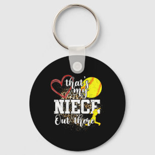That's My Niece Out There Softll Auntie Uncle Keychain