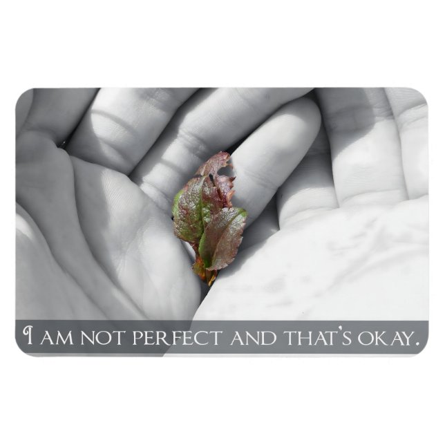 "That's okay" Motivation Affirmation Flexible Magnet (Horizontal)
