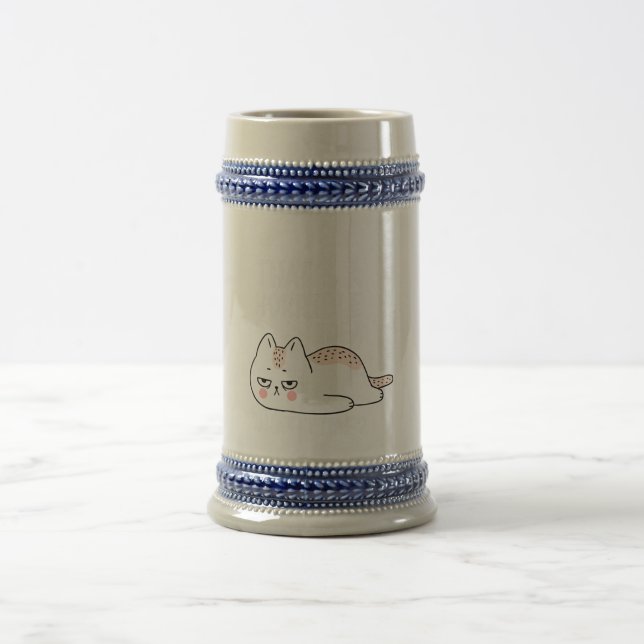 thats the horrible idea | cats lover design  beer stein (Center)