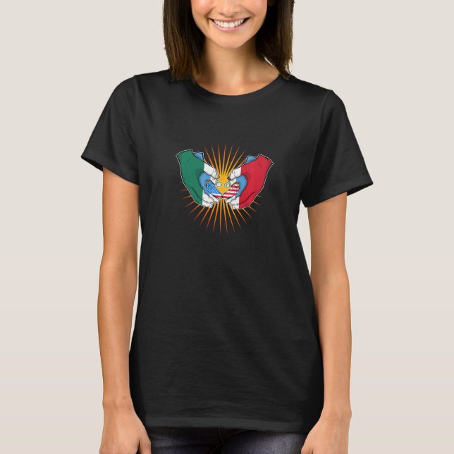 That's the perfect mix Guatemala Mexico and the US T-Shirt (Front)