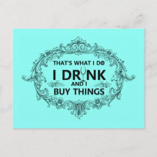 That's What I Do Postcard