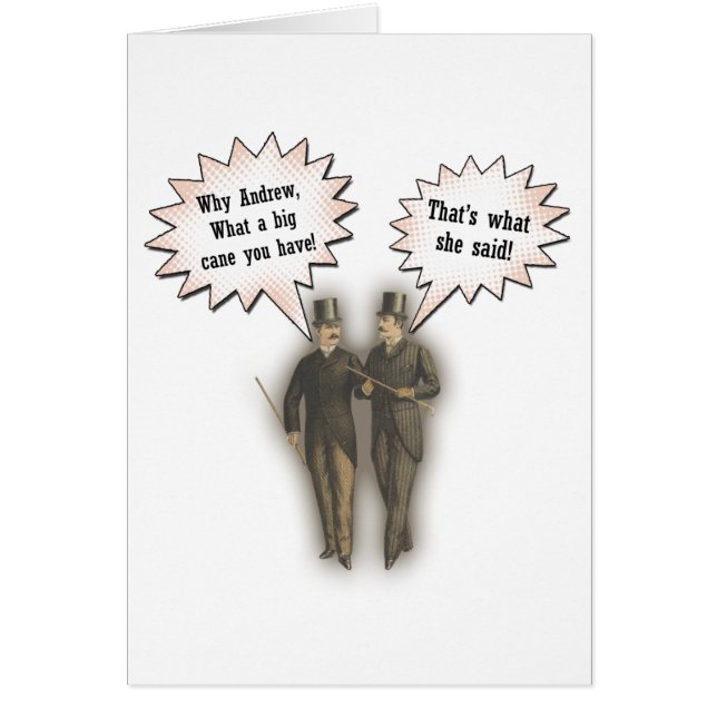 That's What She Said (Front)