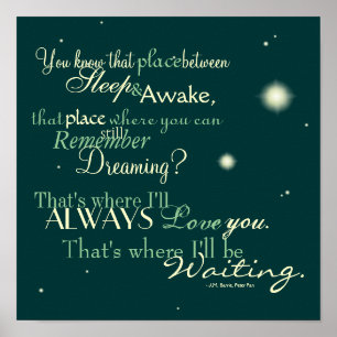 That's Where I'll Be Waiting Poster