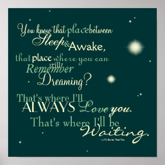 That's Where I'll Be Waiting Poster